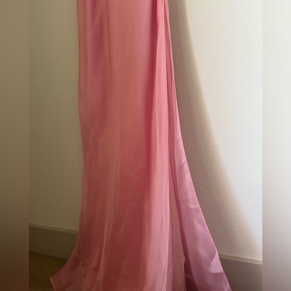 RALPH LAUREN 100% Silk Pink Dress - Picture 5 of 10